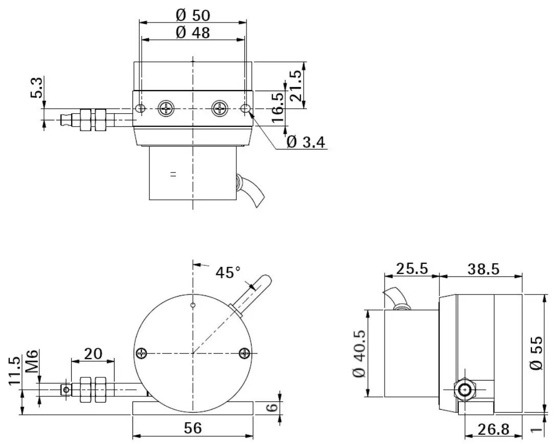 Overall dimensions