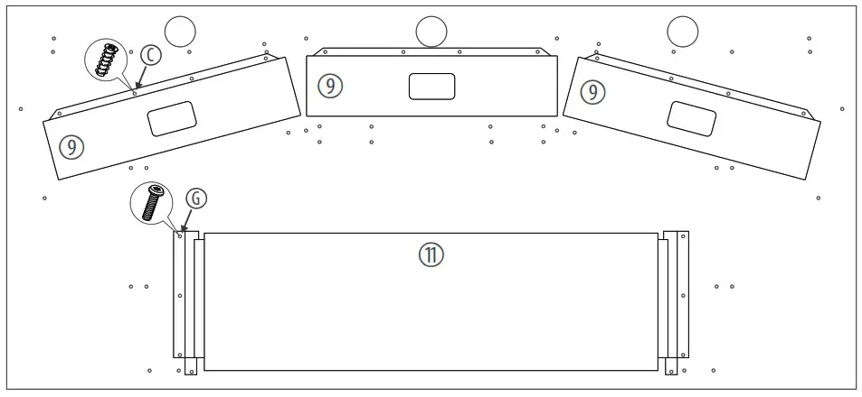 THON 507338 Studio Extension Desk - Installation 5