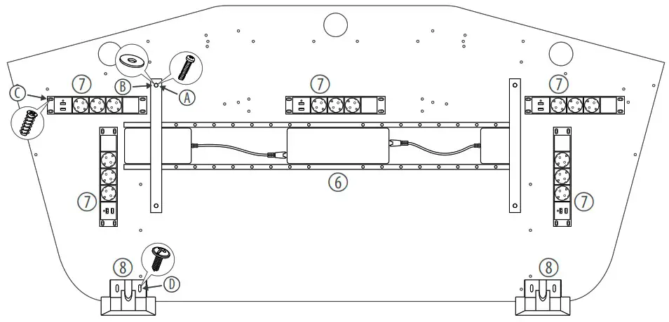 THON 507338 Studio Extension Desk - Installation 6