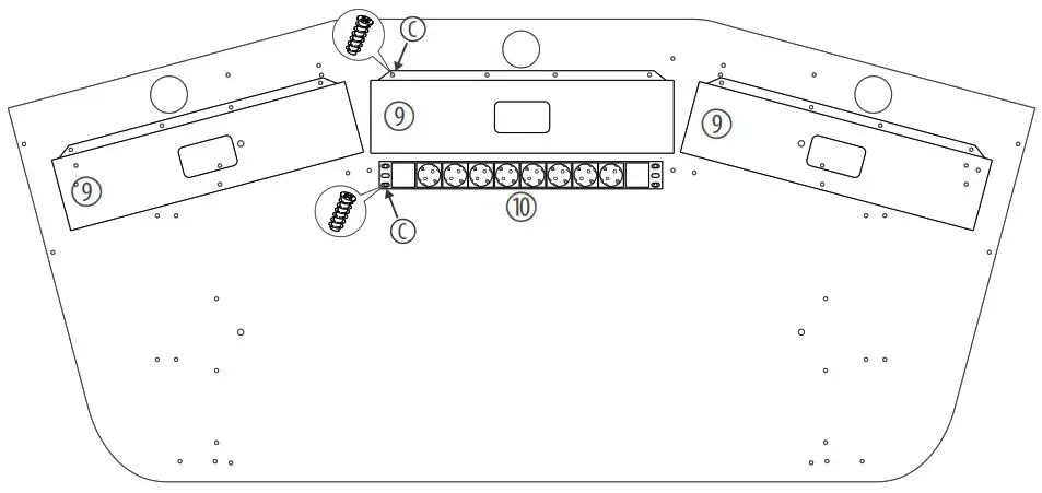 THON 507338 Studio Extension Desk - Installation 7