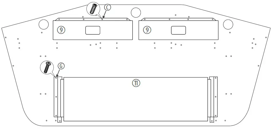 THON 507338 Studio Extension Desk - Installation 8