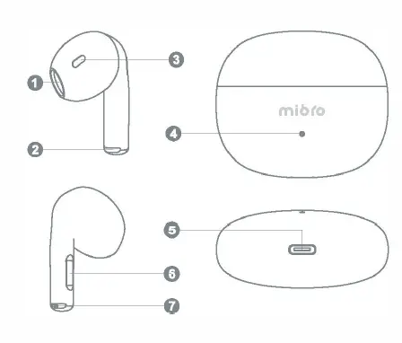 Mibro Earbuds 4 1