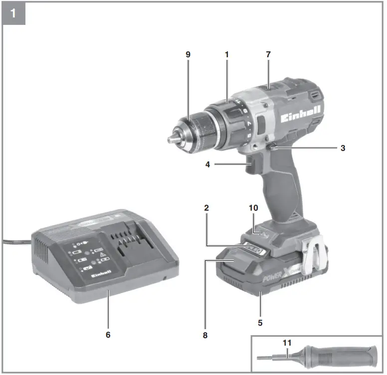 Layout and items supplied