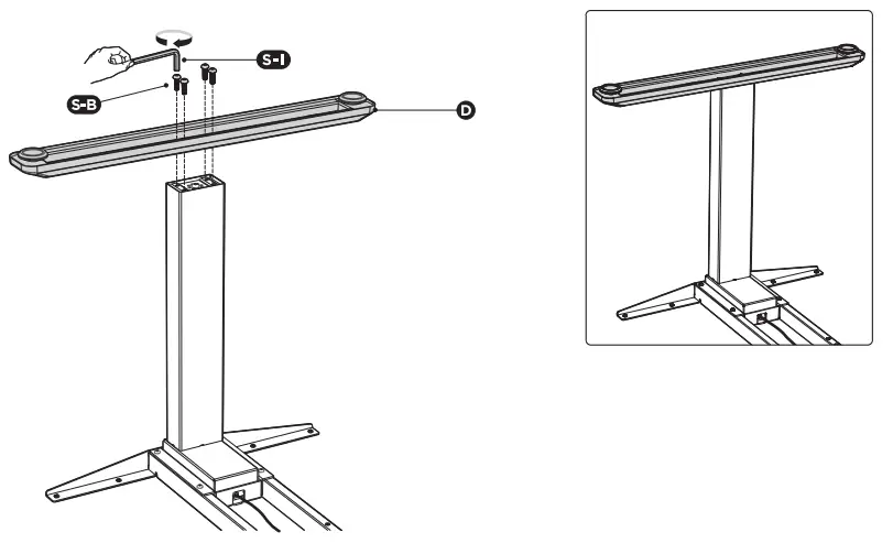 WORKSTREAM-21590-Dual-Motor-Height-Adjustable-Table-Desk-Frame-Electric-White-12