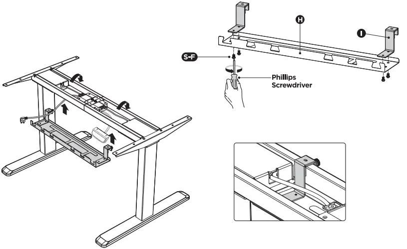 WORKSTREAM-21590-Dual-Motor-Height-Adjustable-Table-Desk-Frame-Electric-White-17