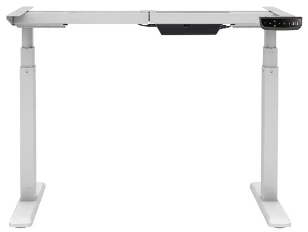 WORKSTREAM-21590-Dual-Motor-Height-Adjustable-Table-Desk-Frame-Electric-White