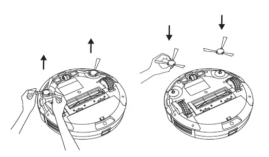 Replace the Side Brushes