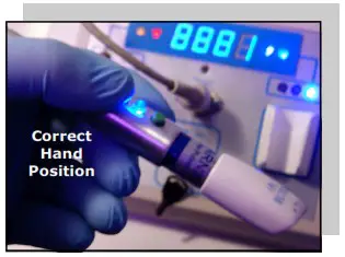 Avance Beauty IPL350 SCR E Light Flux Professional IPL Scar Reduction System - IPL Startup Procedure 5