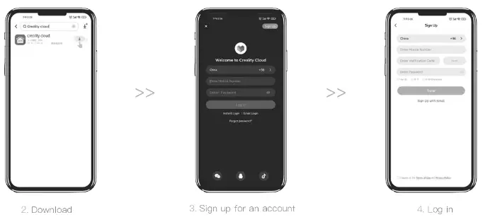 CREALITY K1MAX 3D Printing Machine - App