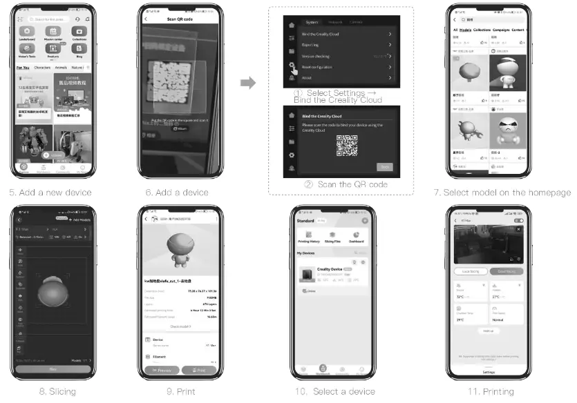 CREALITY K1MAX 3D Printing Machine - App1