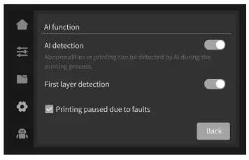 CREALITY K1MAX 3D Printing Machine - Settings12