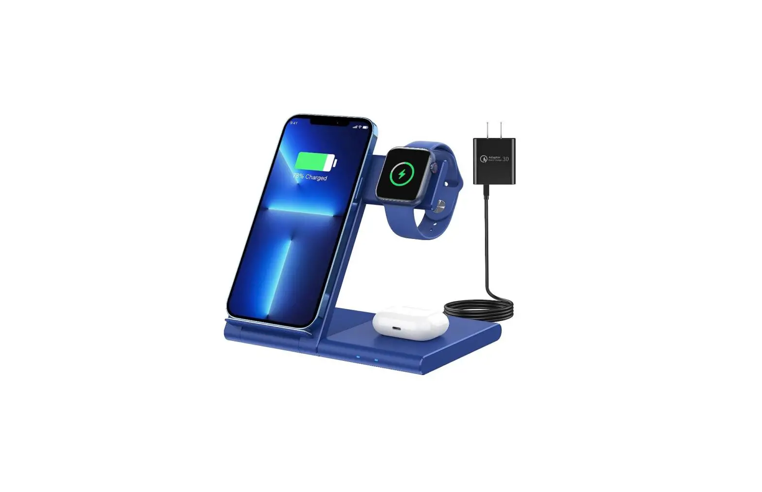 Watoe B16 Foldable Wireless Charging Station User Manual