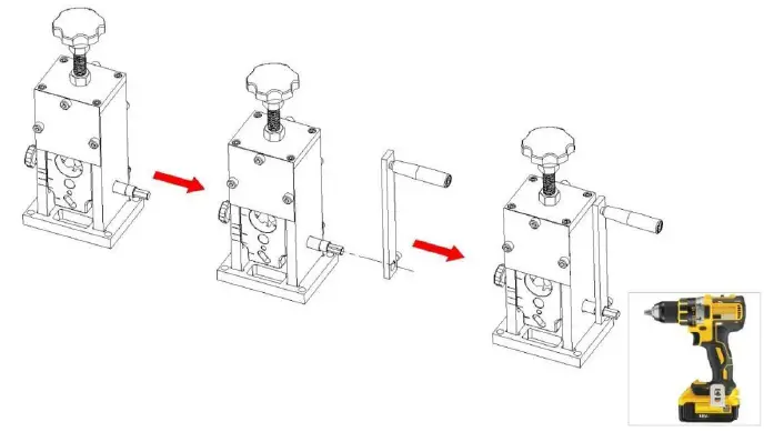 VEVOR SD-002 Manual Wire Stripping Machine 13