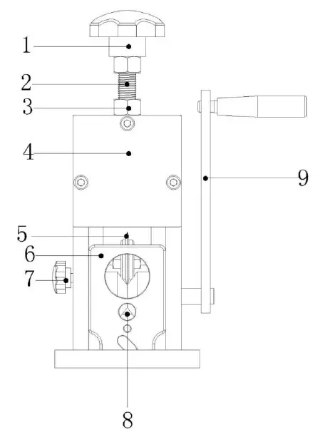 VEVOR SD-002 Manual Wire Stripping Machine 3