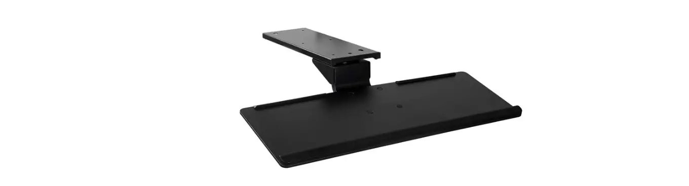 V I V O Mount-kb07b Silver Under Desk Keyboard Tray Instruction Manual