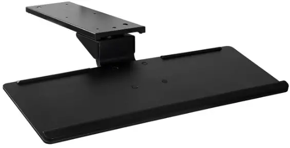 V I V O-MOUNT-KB07B-Silver-Under-Desk-Keyboard-Tray-product