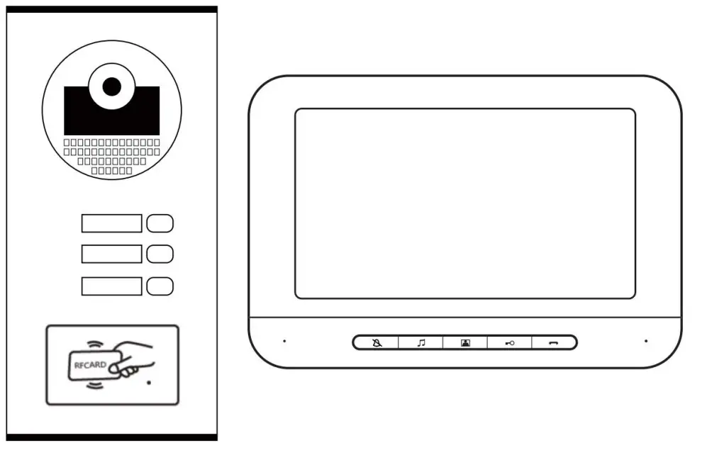 ZKTeco ZKT2170003 Video Door Entry