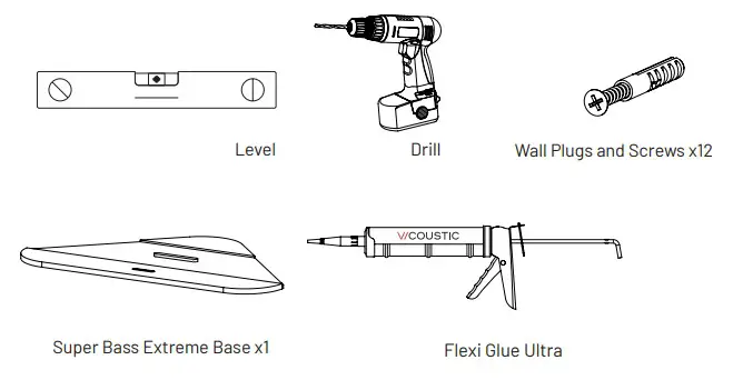VICOUSTIC Super Bass Extreme Ultra Elegant Bass Trap - Included 1