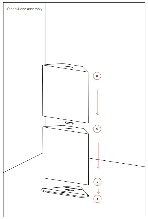 VICOUSTIC Super Bass Extreme Ultra Elegant Bass Trap - Stand Alone Assembly