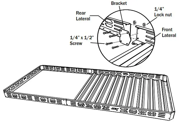AFX MOTORSPORTS CAN052 Extended Roof Rack - HOW TO INSTALL 12