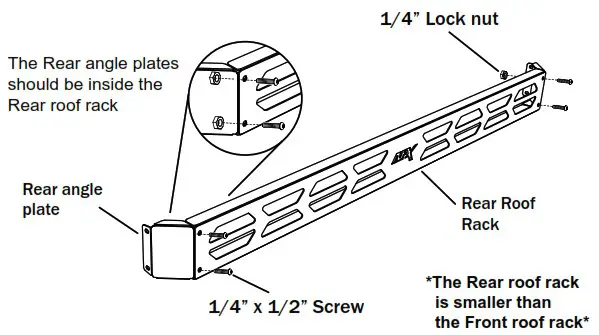 AFX MOTORSPORTS CAN052 Extended Roof Rack - HOW TO INSTALL 3
