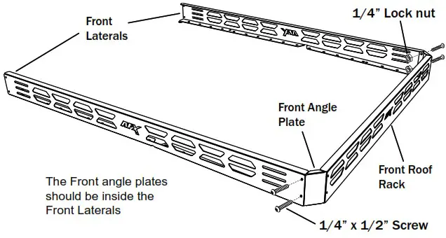 AFX MOTORSPORTS CAN052 Extended Roof Rack - HOW TO INSTALL 4