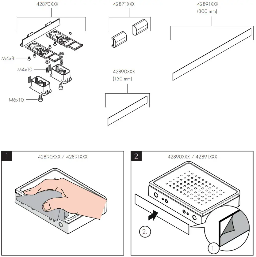 AXOR 42821XXX Universal Circular Universal Towel Holder - Figure 23