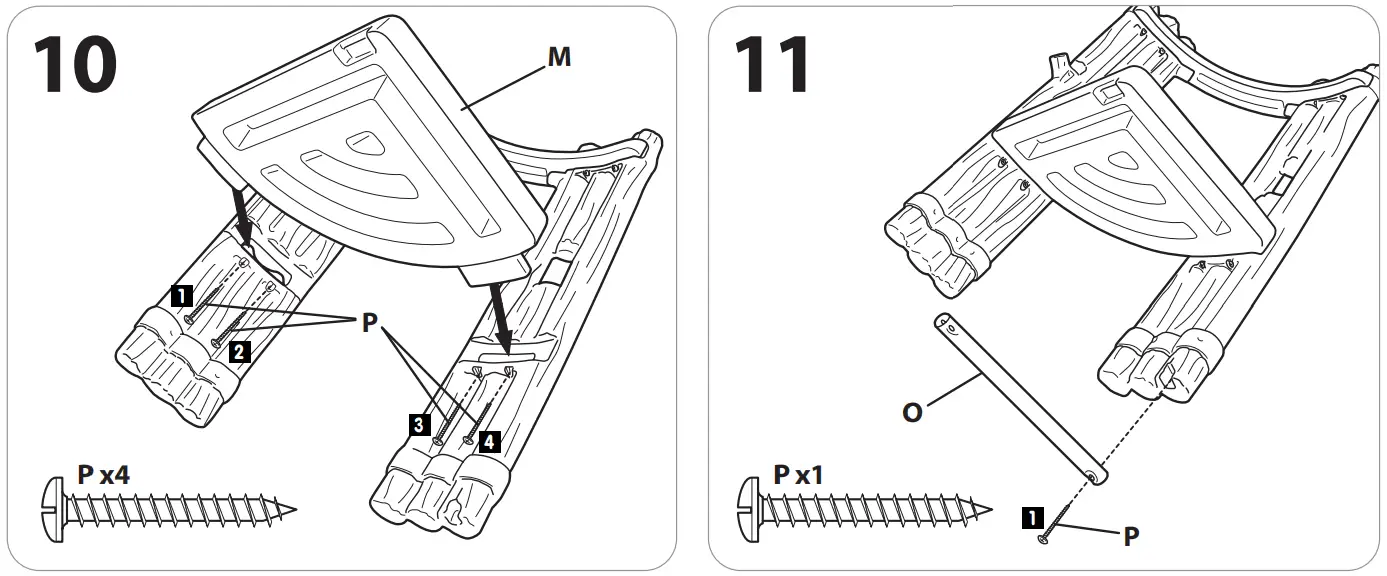 little tikes 633805M 2 In 1 Castle Climber - Assembly 5