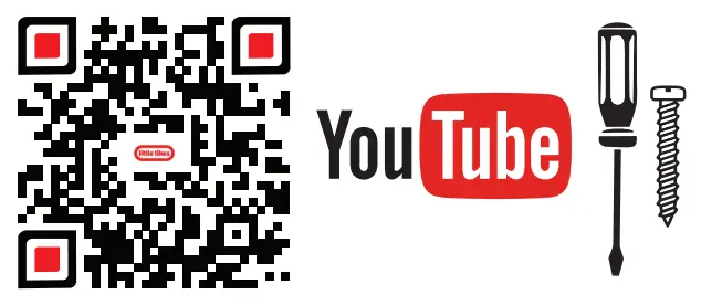 little tikes 633805M 2 In 1 Castle Climber - Qr Code