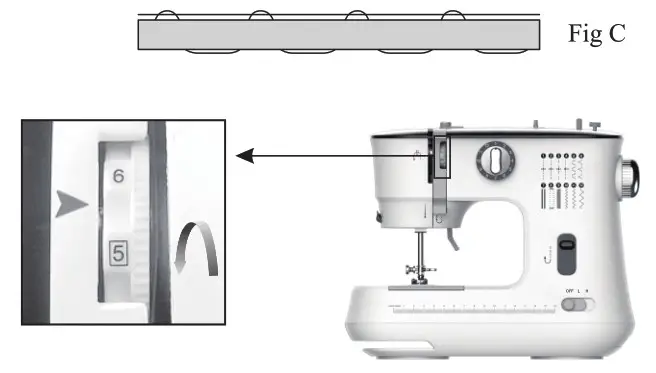 VEVOR FHSM 519 Sewing Machine - feature 9