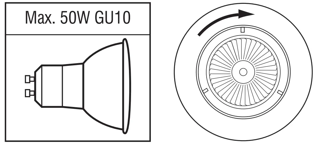 saxby lighting 92730  31 32 ShieldPLUS - Cut hol 1