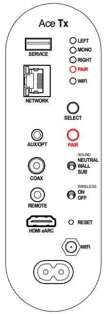 Wireless Connection To Wisa-enabled  Device