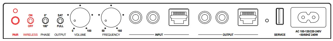 Connect Your Subwoofer To A Piega Ace Wireless Speaker