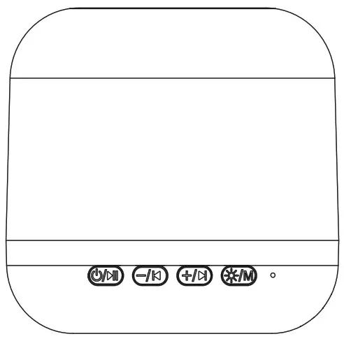 NINGBO AE0275 Wireless Speaker Night Light