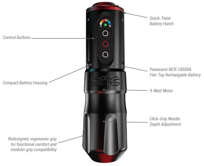 FK Irons ONE Tattoo Machine - OVERVIEW