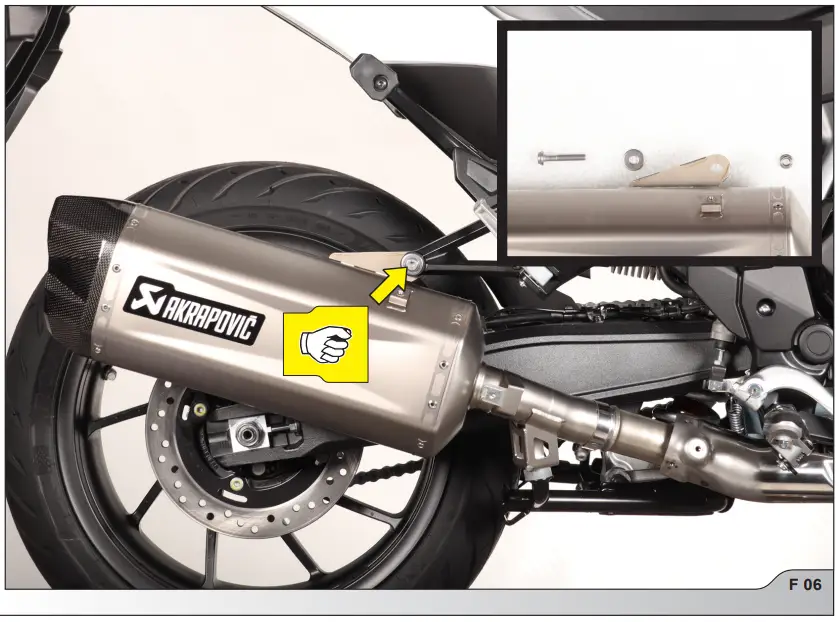 AKRAPOVIC Slip On Motorcycle Exhaust System for Honda NT1100 - muffler