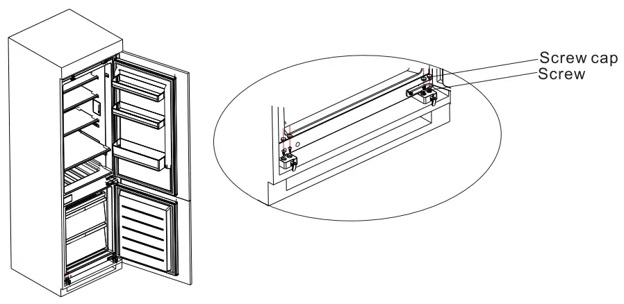 Midea MDRE353FGE01, MDRE353FGF01 Refrigerator Bottom Freezer - fig 19