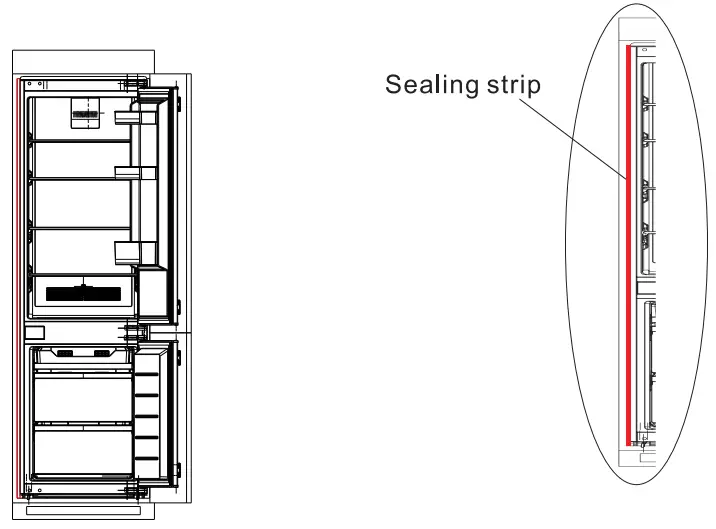 Midea MDRE353FGE01, MDRE353FGF01 Refrigerator Bottom Freezer - fig 22