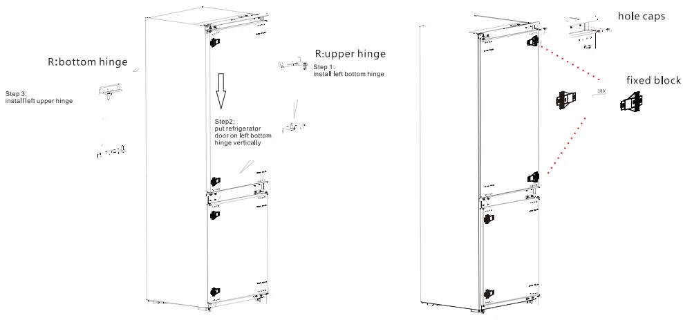 Midea MDRE353FGE01, MDRE353FGF01 Refrigerator Bottom Freezer - fig 27