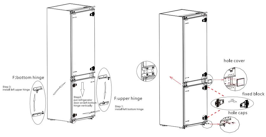Midea MDRE353FGE01, MDRE353FGF01 Refrigerator Bottom Freezer - fig 30