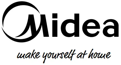 Midea MDRE353FGE01, MDRE353FGF01 Refrigerator Bottom Freezer - logo