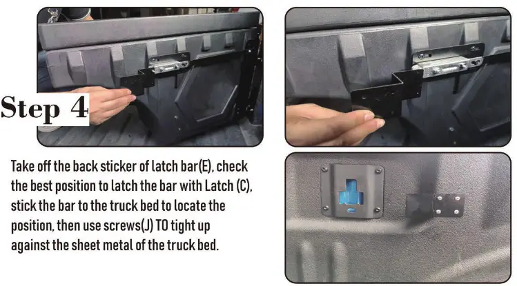 UNDERCOVER MX CX01 Swing Storage Side Box - fig 4