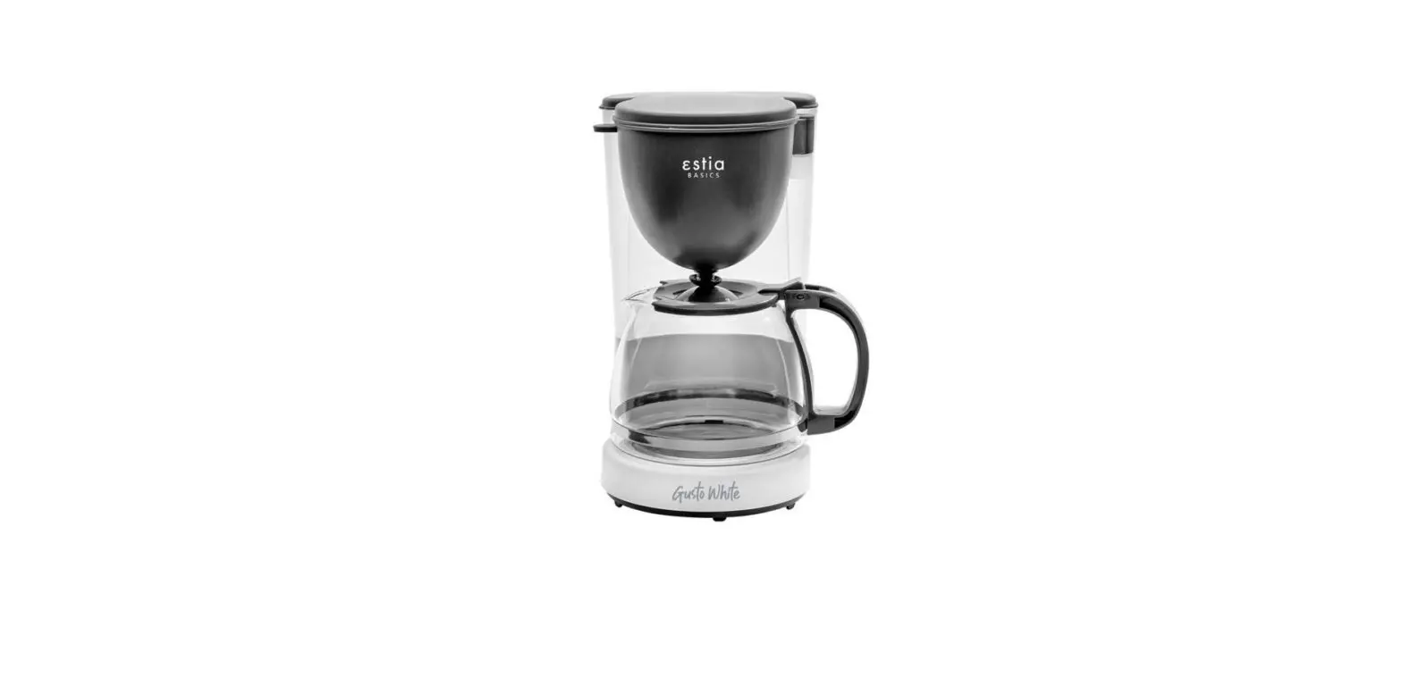 Estia Coffee Maker Black Plush + Gusto White Instruction Manual