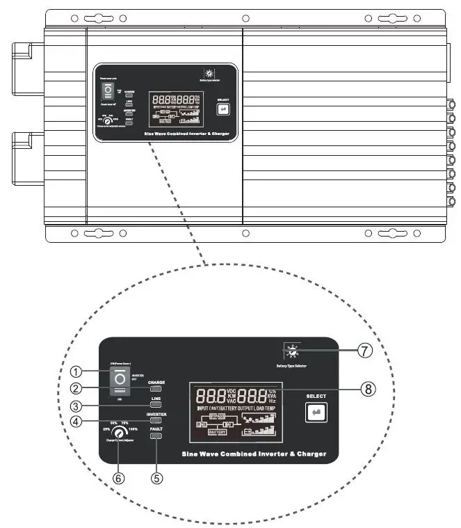 ALL-O-MATIC-APS-1000-12-12-Volt-DC-1000-Watt-Power-Invertor-fig-2