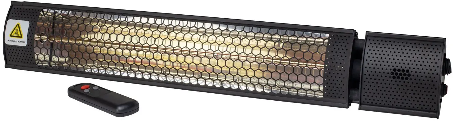 SIP INDUSTRIAL 09586 Universal Halogen Heater with Remote User