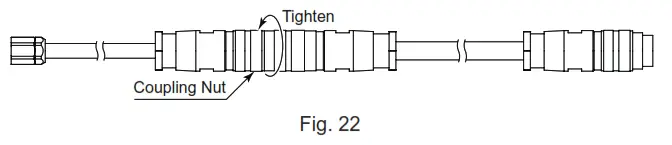 NAKANISHI OM K0994MA000 iSpeed3 Motor Spindle - Hose length 8