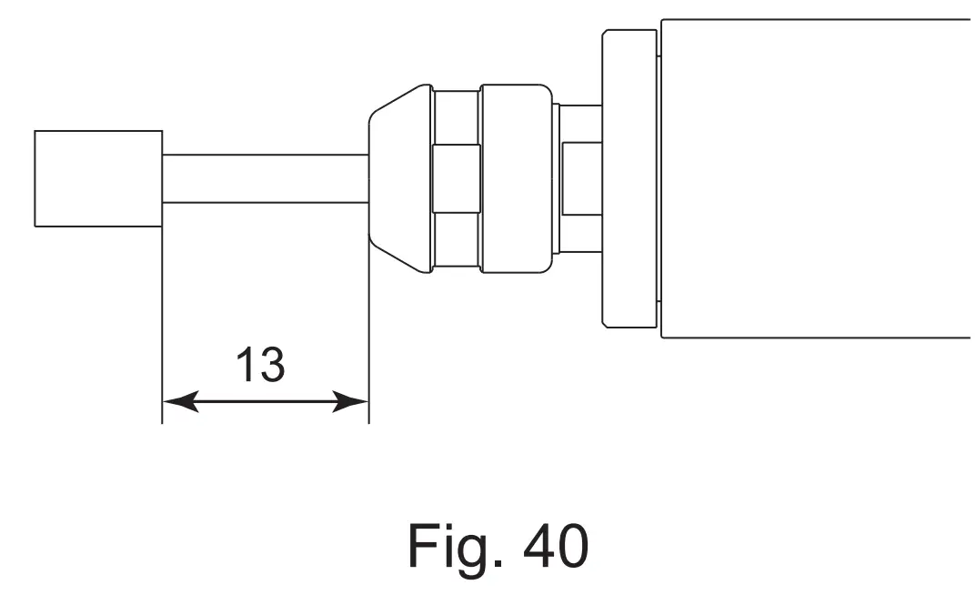 NAKANISHI OM K0994MA000 iSpeed3 Motor Spindle - Hose length 8