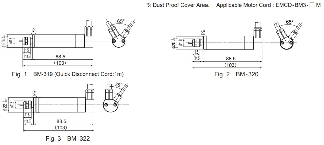 NAKANISHI OM K0994MA000 iSpeed3 Motor Spindle - Packing List 1