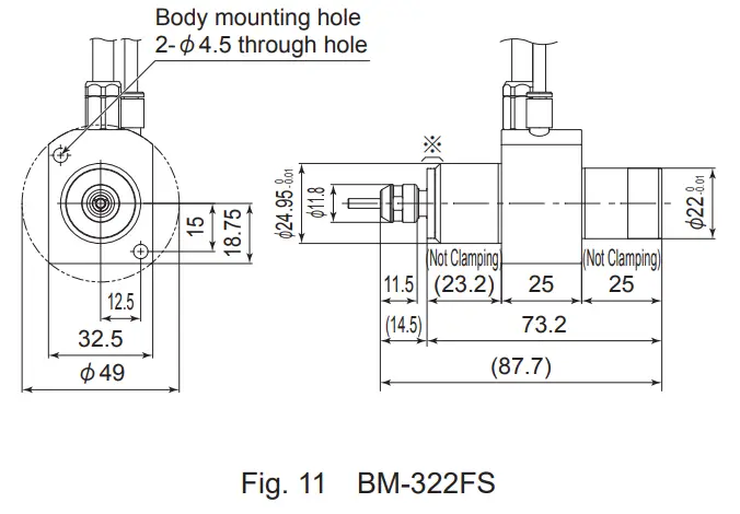 NAKANISHI OM K0994MA000 iSpeed3 Motor Spindle - Packing List5