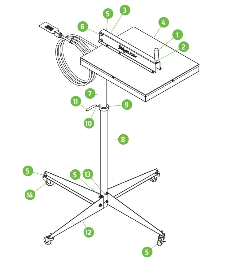 Riley Hopkins 1616 Riley Flash Dryer - Parts